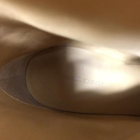 Isabel Marant Leather Pointed Toe Cowboy Boots - Picture 12 of 12